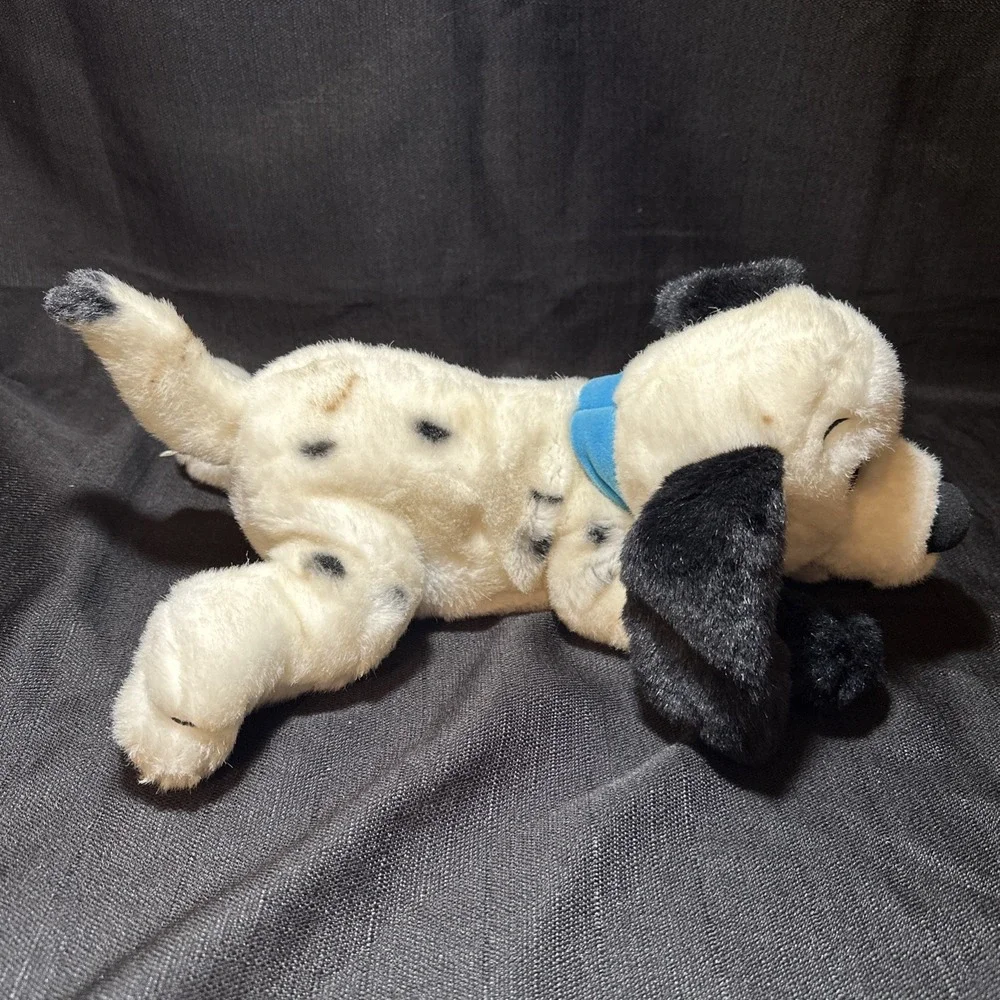 Vintage Disney Store Stamped 101 Dalmatians Little Dipper Dog Plush size
